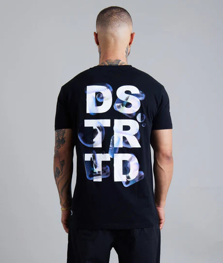distorted people BUBBLE CREW NECK  T-Shirt