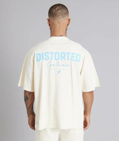 distorted people CREW MEMBER  Boxy T-Shirt
